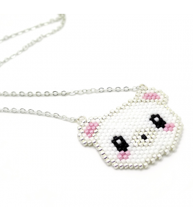 copy of Blue Fox Miyuki necklace