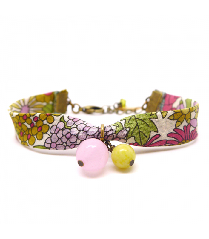 Bracelet Liberty Botanica - Bijoux fantaisie tendance - Les Bijoux Acidules