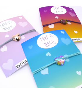 Bracelet Love is Magic Paradise - Les Bijoux Acidules Bracelet Love is Magic Paradise - Les Bijoux Acidules