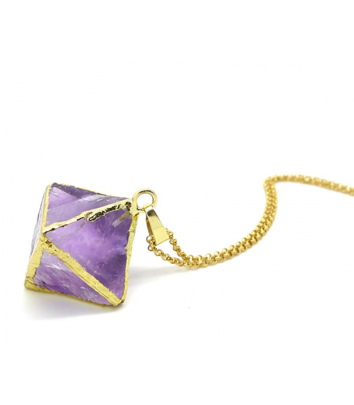 Purple Boho Dream long necklace