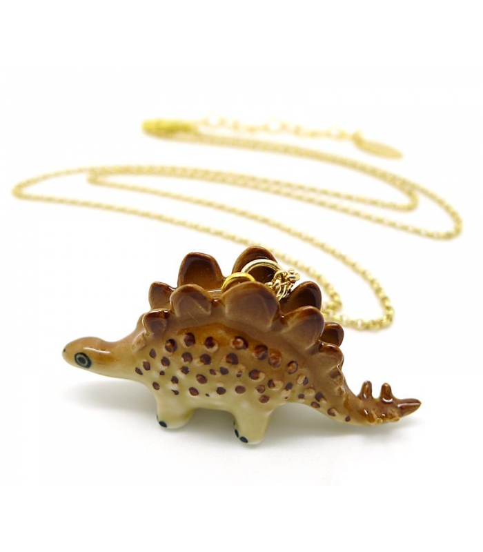 Dino porcelain necklace