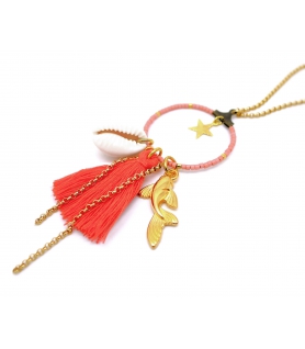 Collier Koi Corail - Les Bijoux Acidules